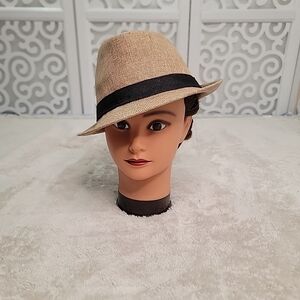 Arden B Black Fedora Hat